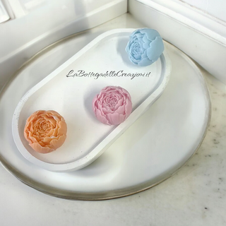 Rose silicone mold