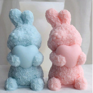 Rabbit Love silicone mould