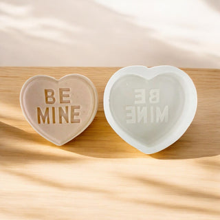Stampo in silicone Messaggio del cuore
