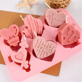 Hearts Tarts Silicone Mold