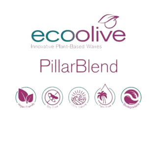 Eco Olive Pillar Blend Cera di Olive per candele in stampi
