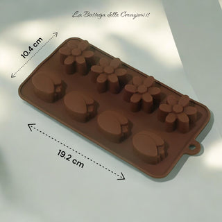 Stampo in silicone Tarts/Fondenti Varie forme