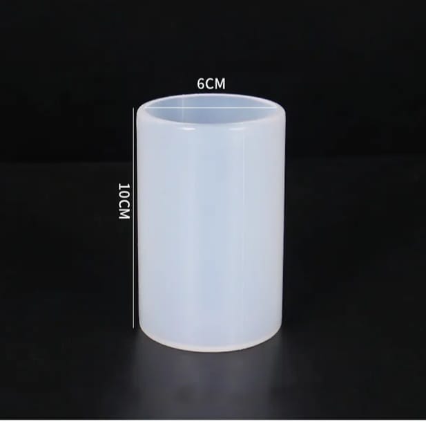 Cilindro stampo in silicone per candele / resina epossidica - Bottega delle creazioni