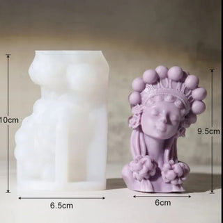 Stampo in silicone La Sciamana - Bottega delle creazioni