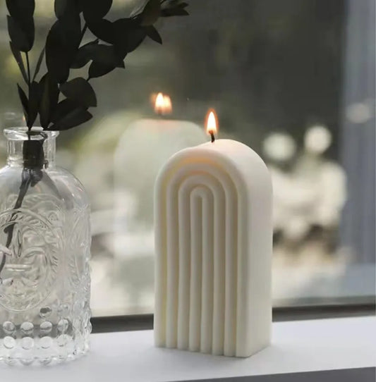 Stampo in silicone Arcobaleno per candele moderne - Bottega delle creazioni