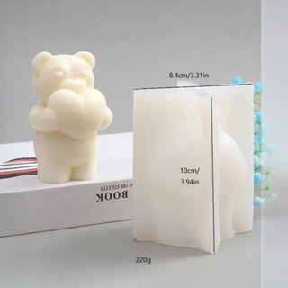 Stampo in silicone Orso cuore