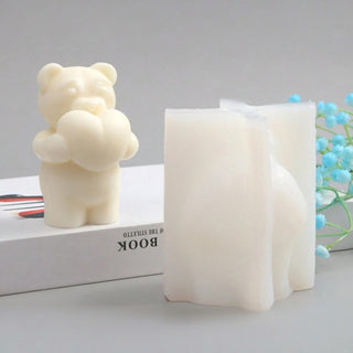 Stampo in silicone Orso cuore