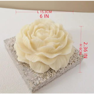 Peony silicone mold