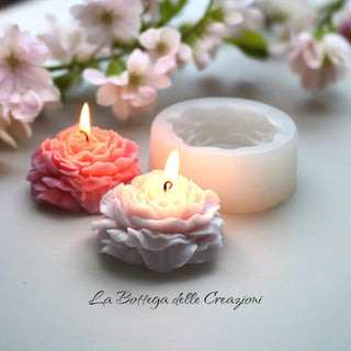 Stampo in silicone Peonia