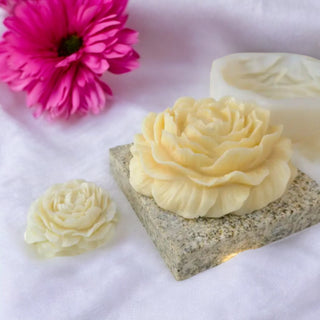 Peony silicone mold