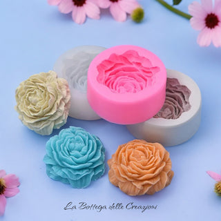 Stampo in silicone Peonia