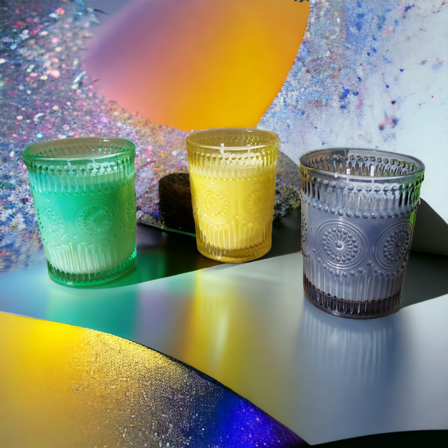 Bicchieri pe candele in Set - Bottega delle creazioni