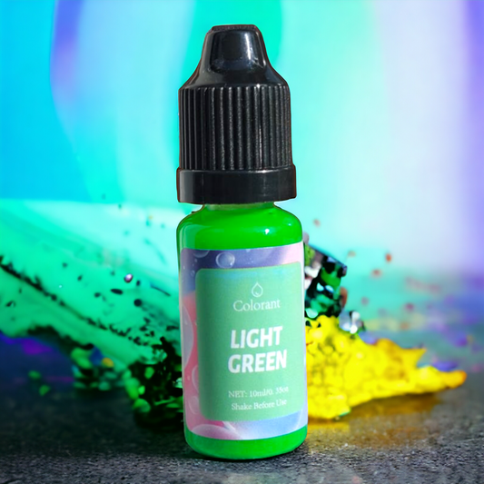 Colorante liquido per la Cera 10ml LIGHT GREEN (Verde chiaro)