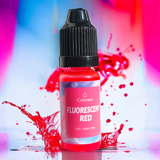 Colorante liquido per la cera 10ml RED FLUO (Rosso Fluo)