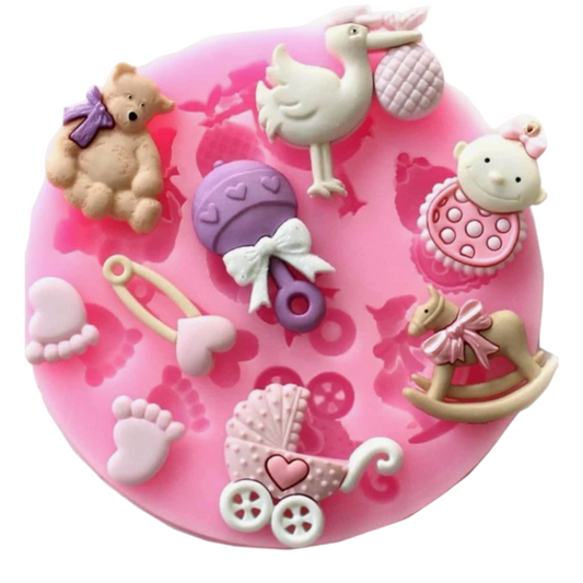 Stampo in Silicone Baby shower