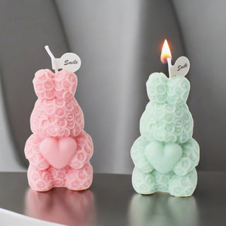 Rabbit Love silicone mould