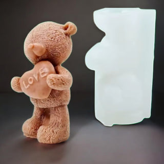 Love Bears silicone mould