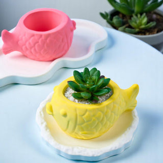 Stampo in silicone Vaso Pesce