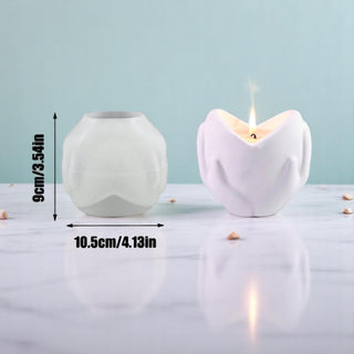 Stampo in silicone Contenitore Mani sul Cuore