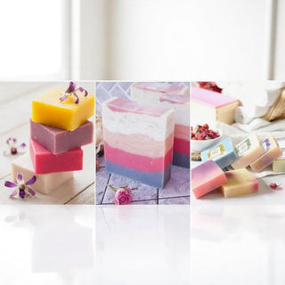 Kit per Sapone Artigianale – Stampo in Silicone con Scatola in Legno e Taglierine