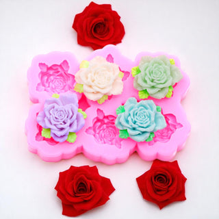 Stampo in silicone 6 Roselline