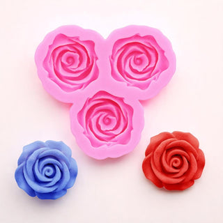 Stampo in silicone Roselline 3 forme