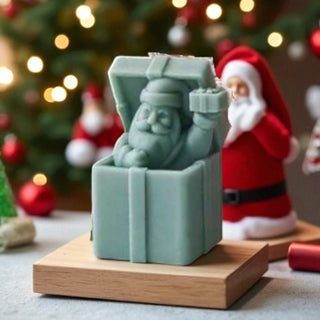 Stampo in silicone Scatolina con Babbo Natale
