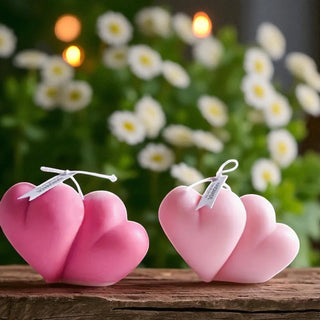 Stampo in silicone Cuore Doppio