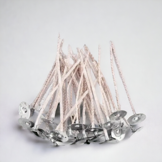 Stoppini per Candele in Puro Cotone 2mm x h 10cm