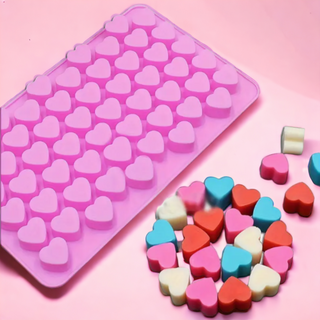 Silicone mold Fondant hearts