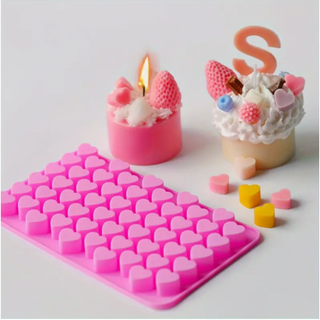 Silicone mold Fondant hearts
