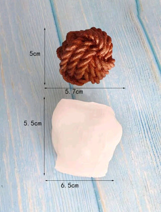 Stampo in Silicone - Gomitolo Grande -3D - Bottega delle creazioni