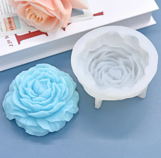 Peony silicone mold