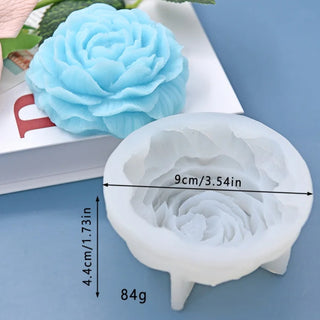 Peony silicone mold