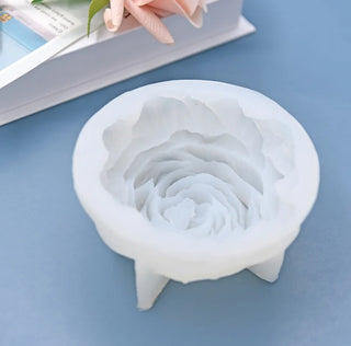 Peony silicone mold