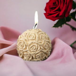 Sphere Rose silicone mould