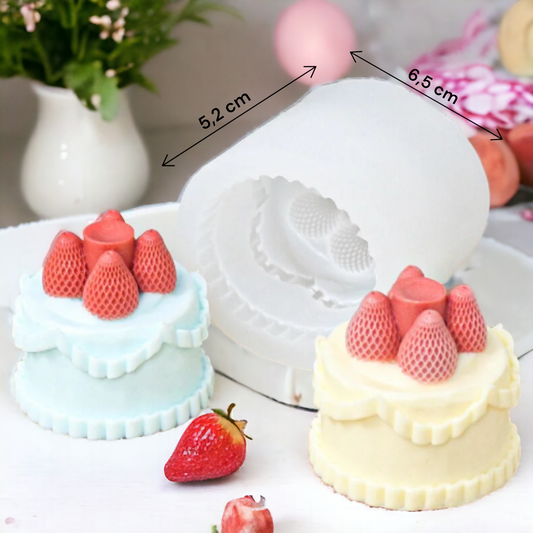 Stampo in silicone Torta alle Fragole
