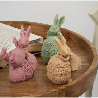 Rabbit Easter Egg Silicone Mold