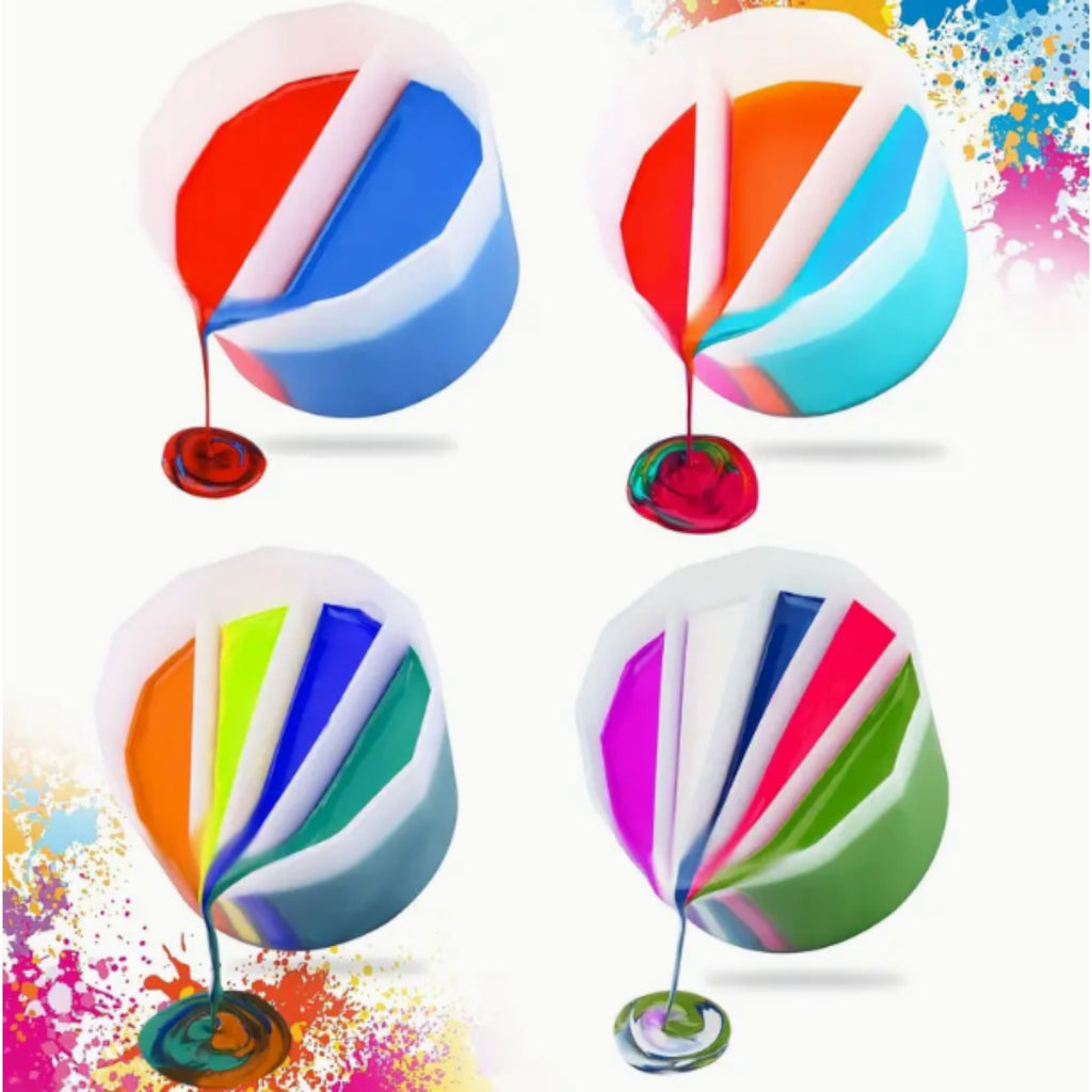 Set di 14 pennelli in silicone epossidico per o per realizzare bicchieri in resina epossidica glitterata, bastoncini flessibili riutilizzabili per l' applicazione in resina epossidica, spatola Set di 14 pennelli in silicone epossidico per o per realizzare bicchieri in resina epossidica glitterata, bastoncini flessibili riutilizzabili per l' applicazione in resina epossidica, spatola