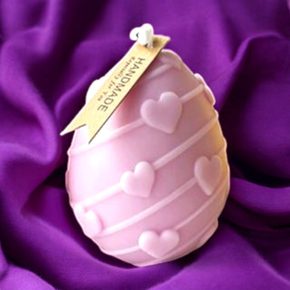 Silicone mold decorated Easter egg