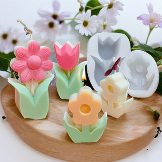 Flower/Tulip silicone mould