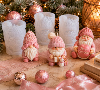 Stampo in silicone Gnomo/ Babbo Natale - Bottega delle creazioni