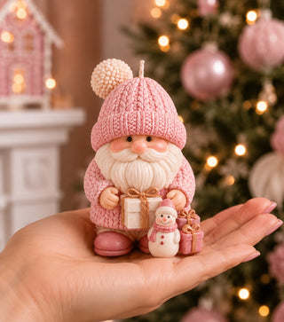 Stampo in silicone Gnomo/ Babbo Natale - Bottega delle creazioni