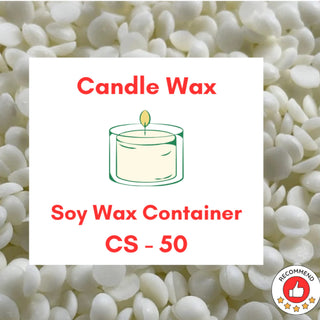 100% Natural CS-50 Premium Soy Wax for beaded containers