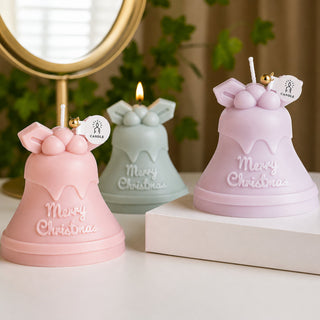 Stampo in silicone Campana Merry Christmas - Bottega delle creazioni