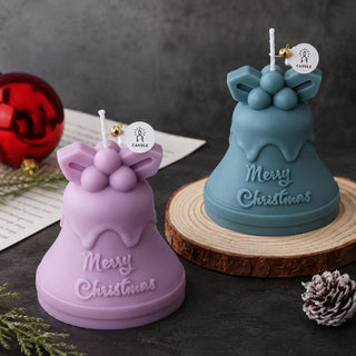 Stampo in silicone Campana Merry Christmas - Bottega delle creazioni