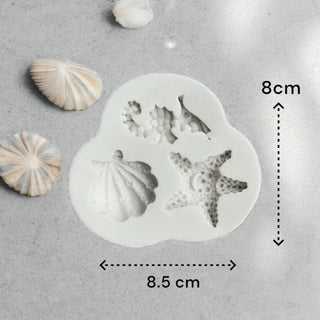 Seahorse/Starfish/Shell silicone mould