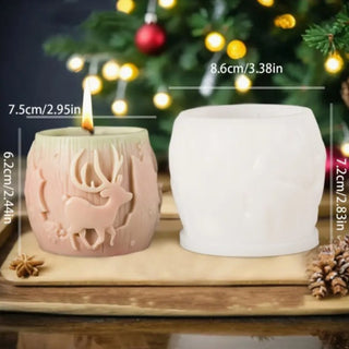 Stampo in silicone Cilindro di Natale