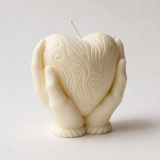 Stampo in silicone Cuore tra le mani