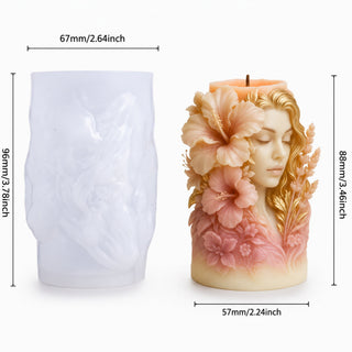 Stampo in silicone Dea dei Fiori - Bottega delle creazioni